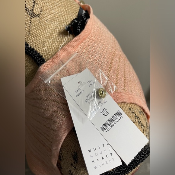 NWT White House Black Market Sleeveless Ombre Tunic Sweater XS - Picture 6 of 6